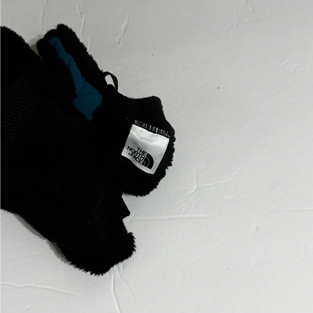 The North Face Gloves I Fleece Lines I Black & Teal I Size M